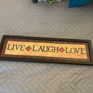 Live laugh love